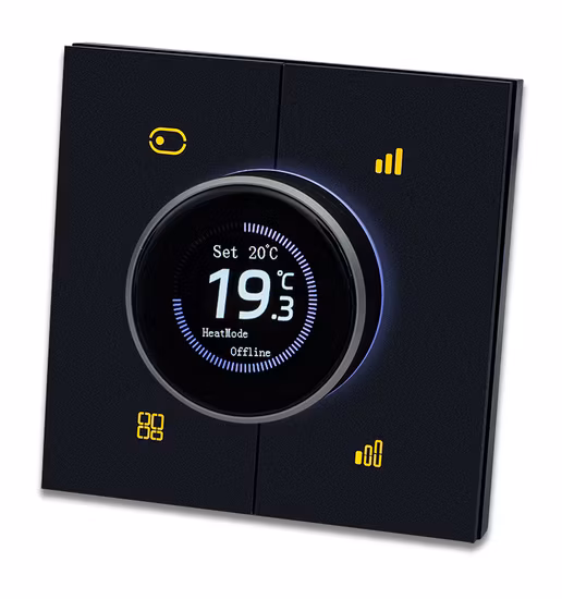 Controlador de temperatura digital inalámbrico Zigbee Smart Home Sensor de temperatura de humedad