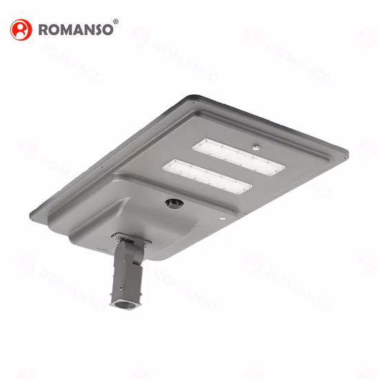 Romanso IP66 resistente al agua 5 años de garantía 80W 100W 120W calle exterior de luz solar todo en uno